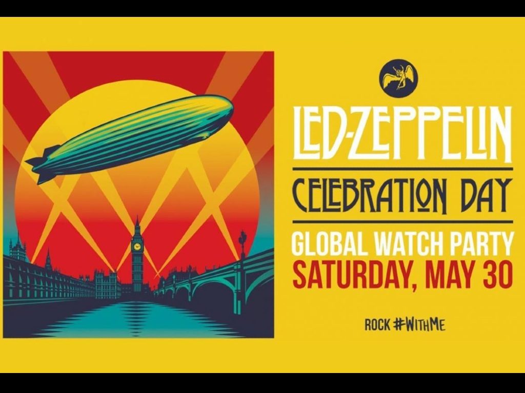Led Zeppelin transmitirá el Celebration Day,uno de sus emblemáticos conciertos