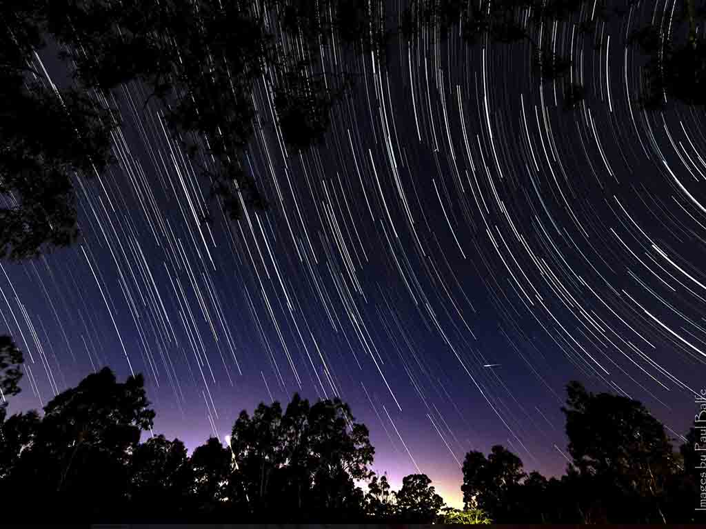 lluvia de estellas acuaridas