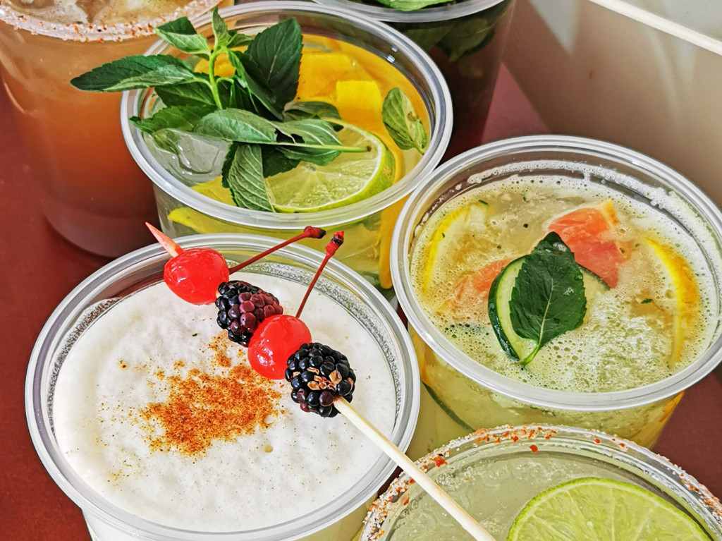 Mojitos y cocteles a domicilio para calmar la sed