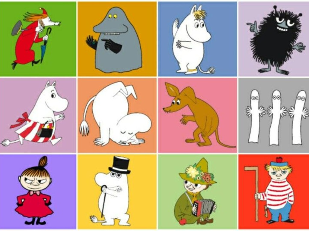 Personajes de Los Moomin