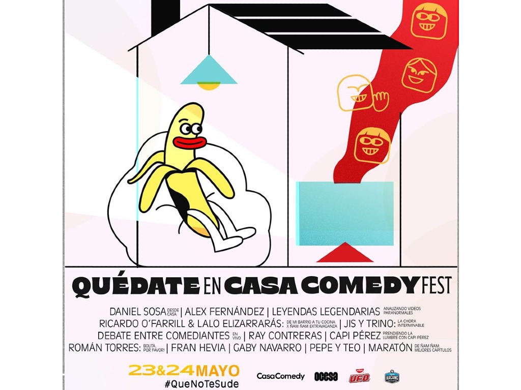 Quédate en Casa Comedy Fest: line up