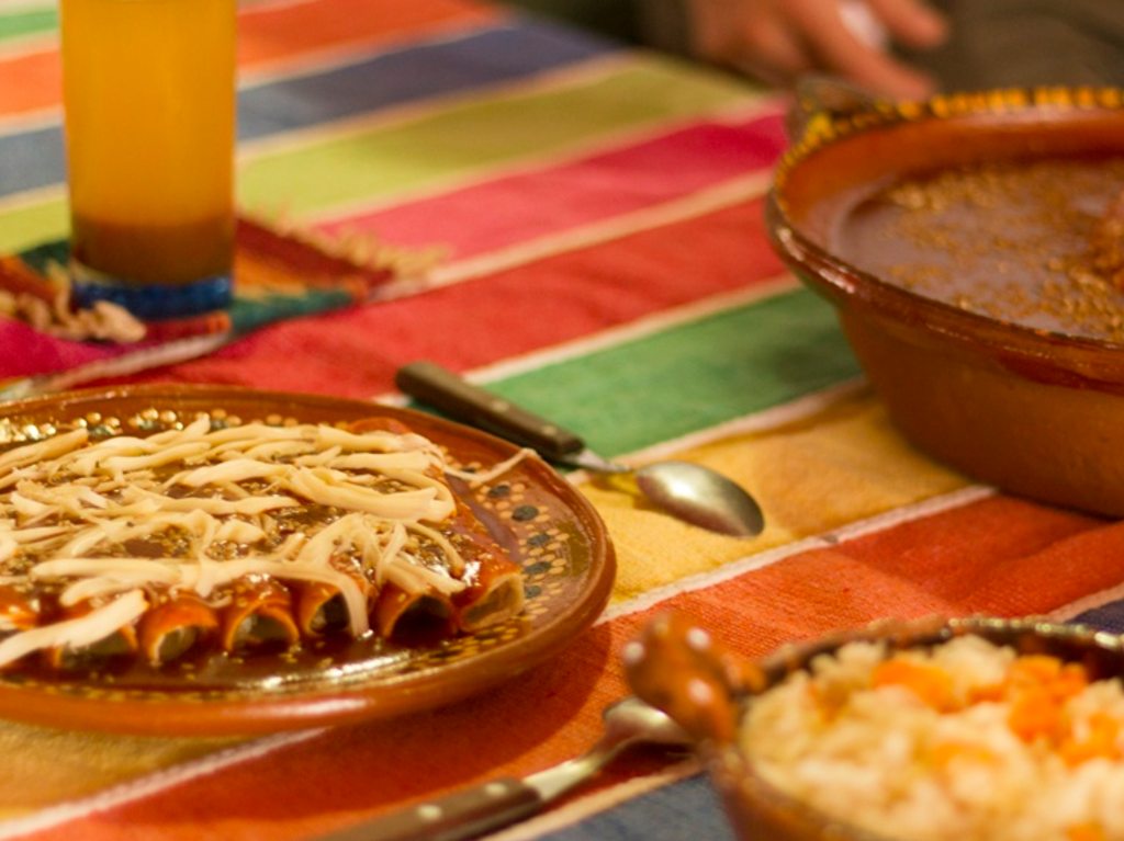 San Luis Potosí enchiladas