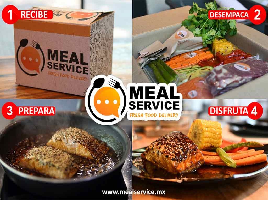 ¡Cocina como un chef en casa! Meal Service te envía todo lo que necesitas