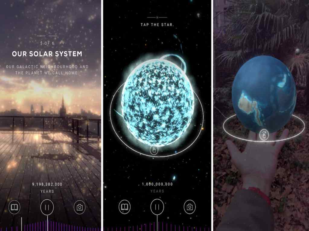 Big Bang AR, la app para ver el origen del universo en tu mano 0