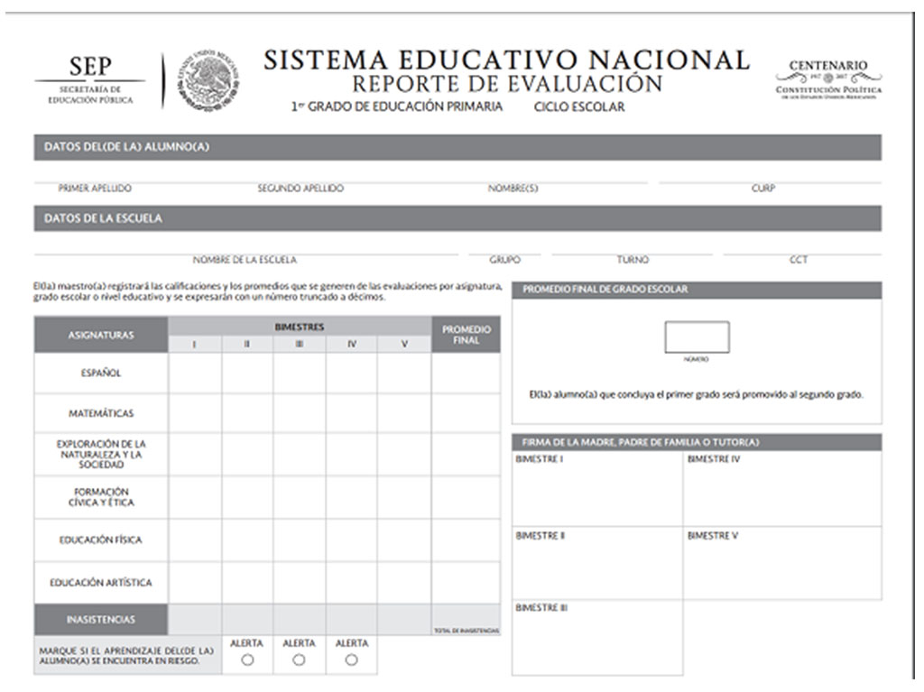 Revisa la boleta de calificaciones de la SEP en línea