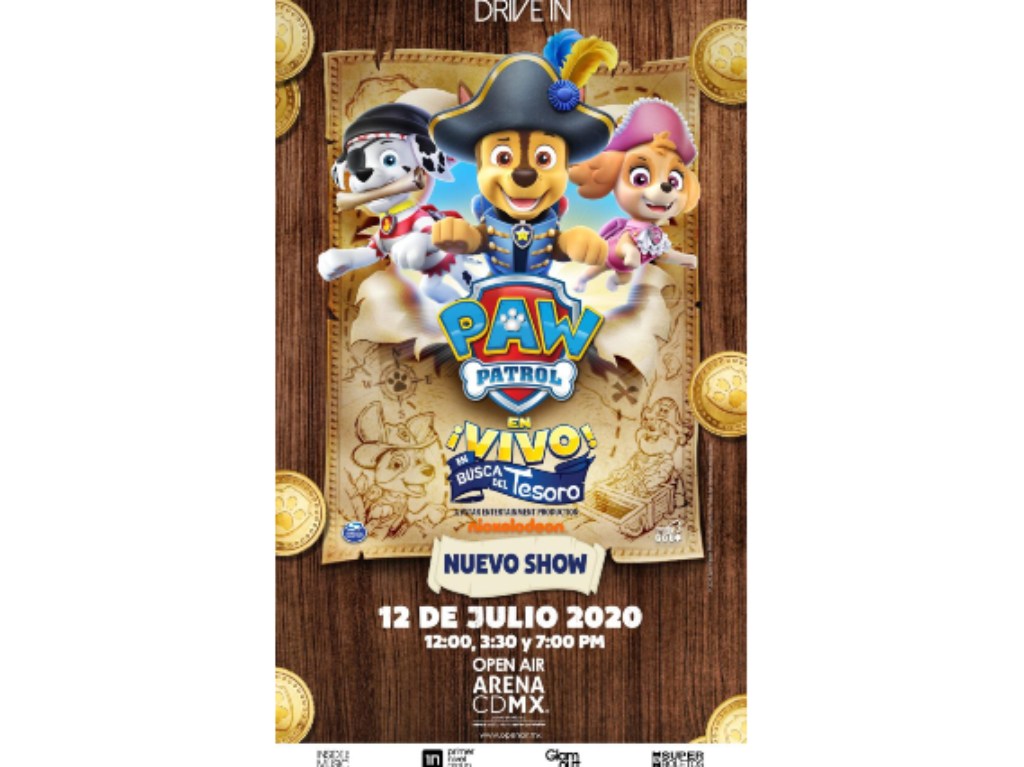 Paw Patrol show open air