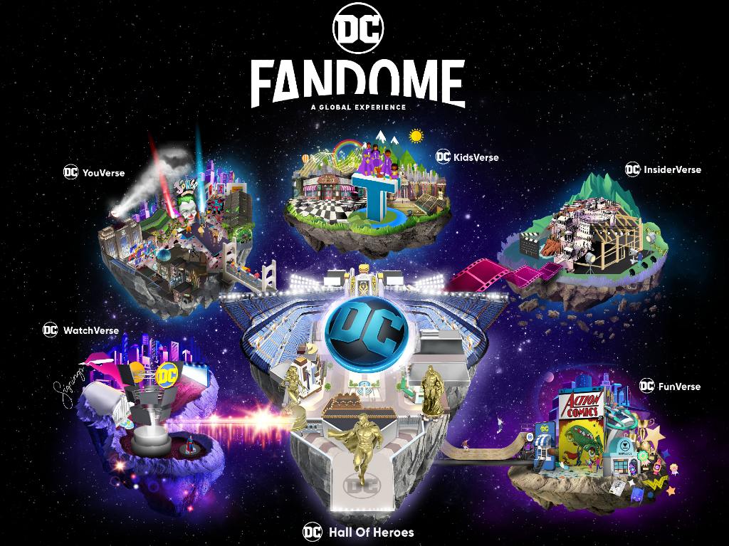 DC FanDome, una megaexperiencia virtual e inmersiva gratis