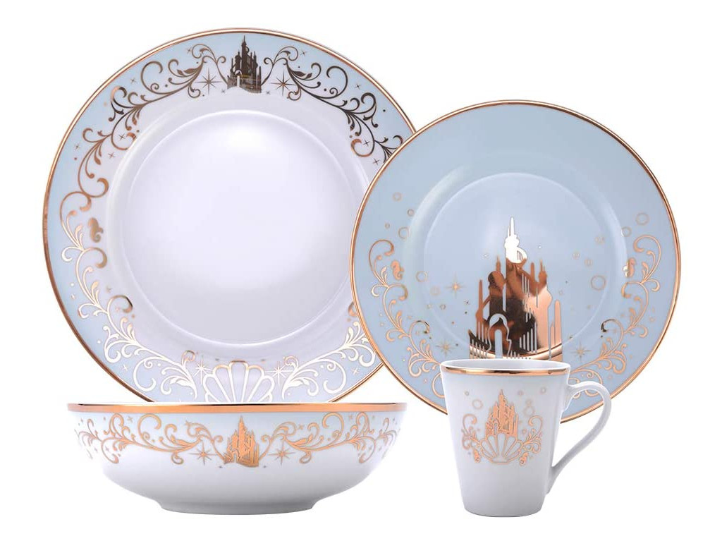 Disney lanzará vajilla de porcelana inspirada en sus princesas 2