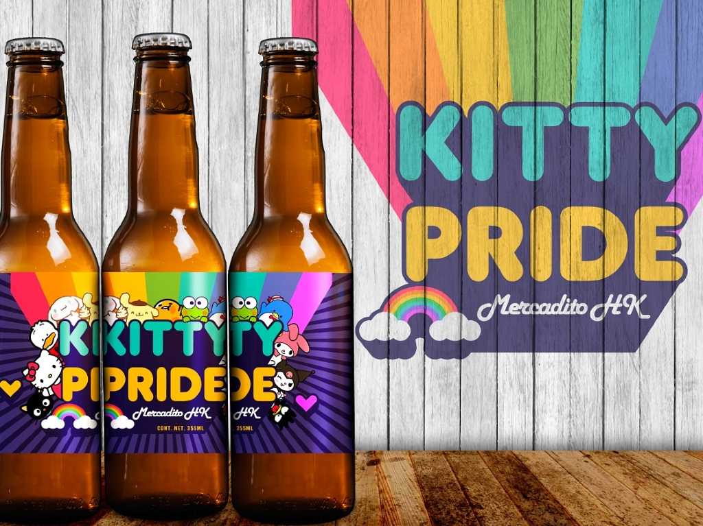 Celebra el pride con Hello Kitty; hay cerveza, postres y más