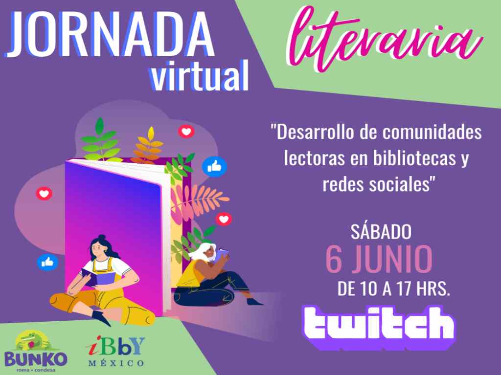 No te pierdas la Primera Jornada Literaria Virtual de IBBY México 0