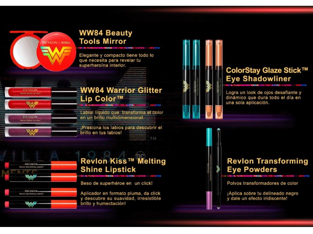 Maquillaje de Wonder Woman 1984