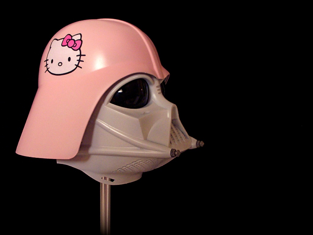 Mercadito de Hello Kitty casco