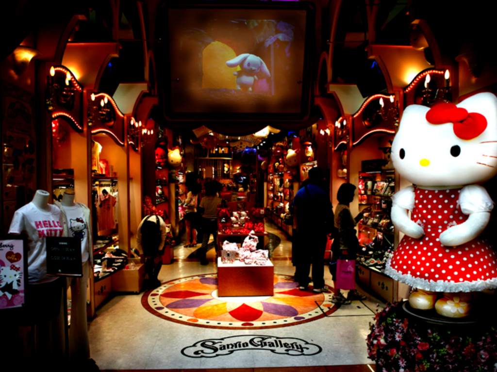 Mercadito de Hello Kitty compras