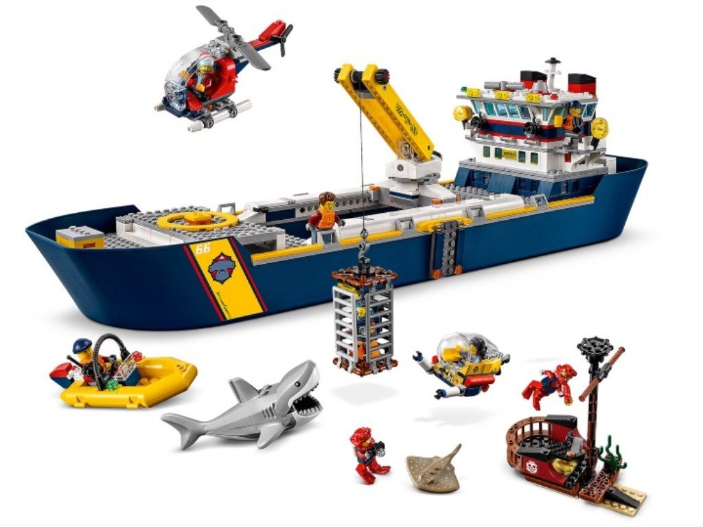 Conoce los nuevos sets de Lego en colaboración con National Geographic