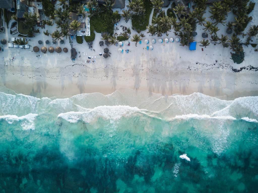 nueva normalidad en las playas mar