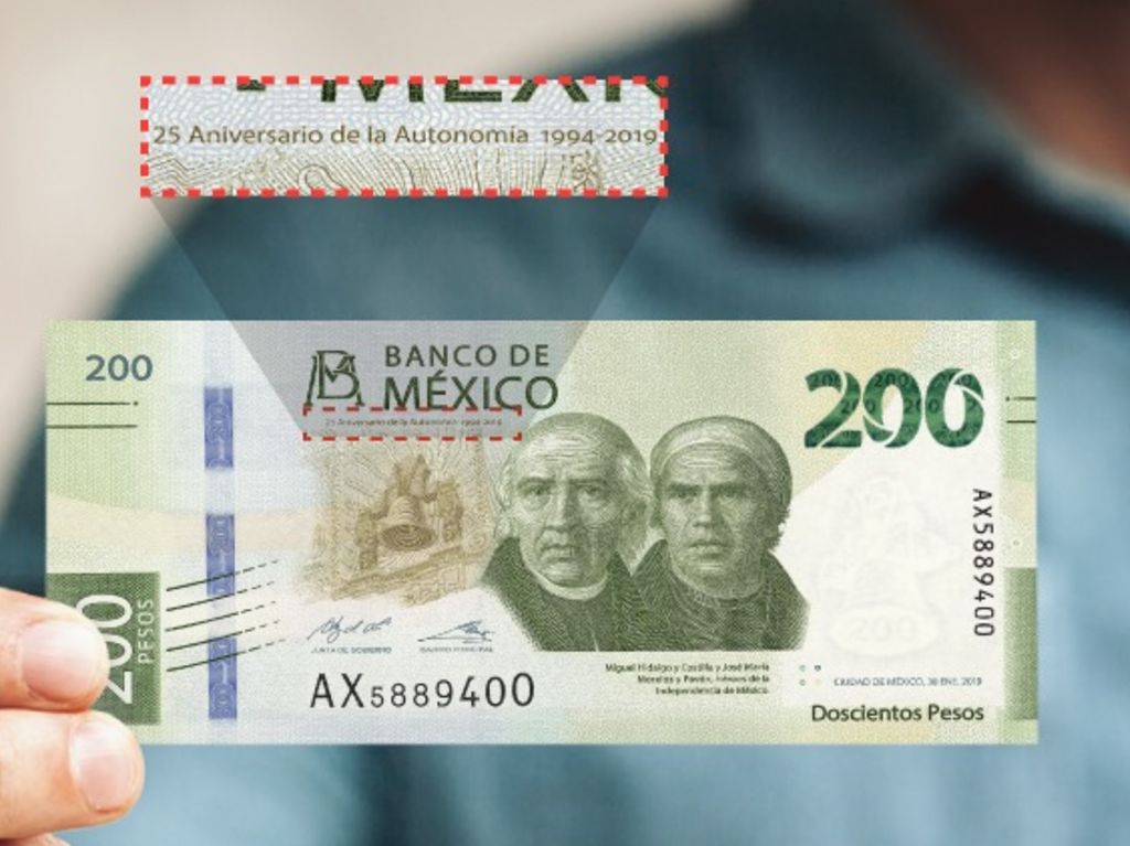 nuevo billete de 1000 pesos familia