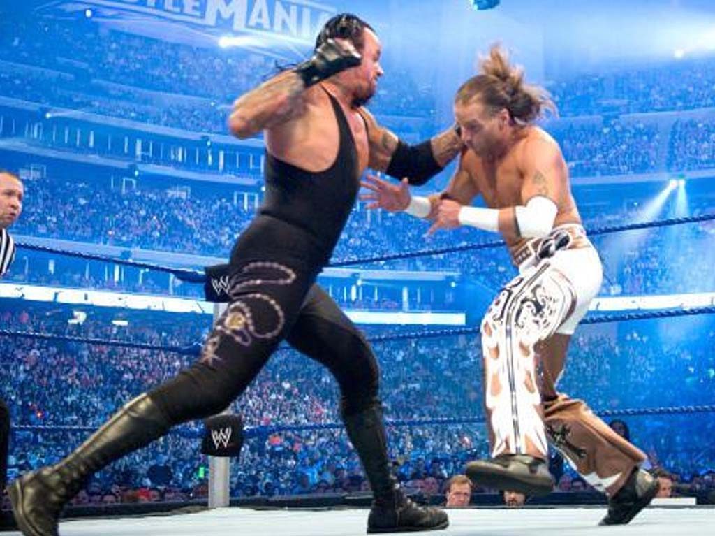 Shawn Michaels vs The Undertaker