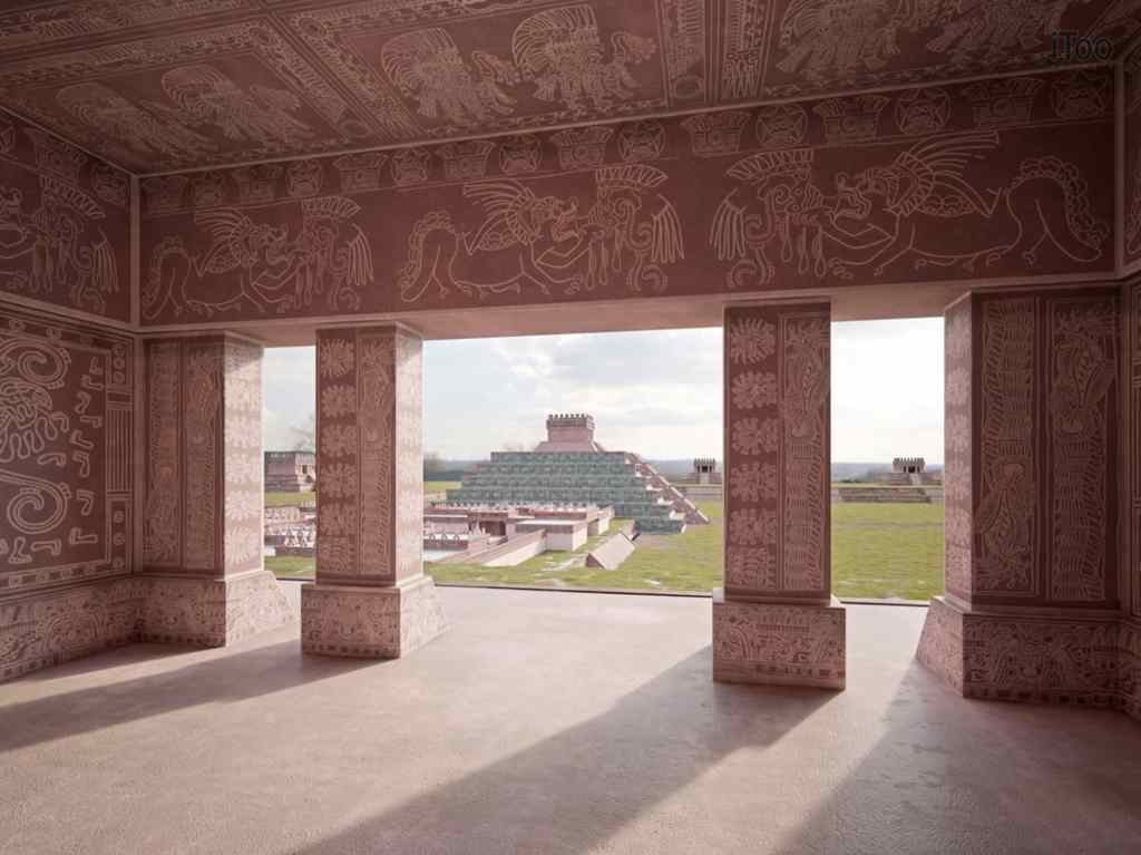 Así lucían las pirámides de Teotihuacán hace mil quinientos años 1