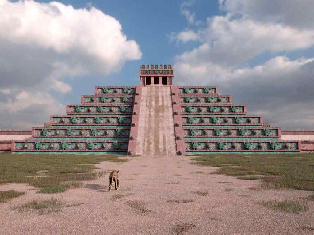 Así lucían las pirámides de Teotihuacán hace mil quinientos años