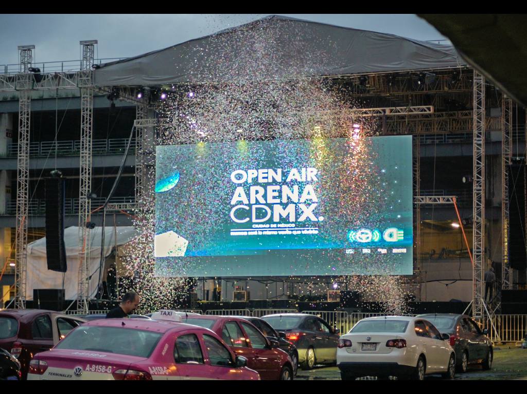 Autocinemas en CDMX: Open Air en la Arena Ciudad de México