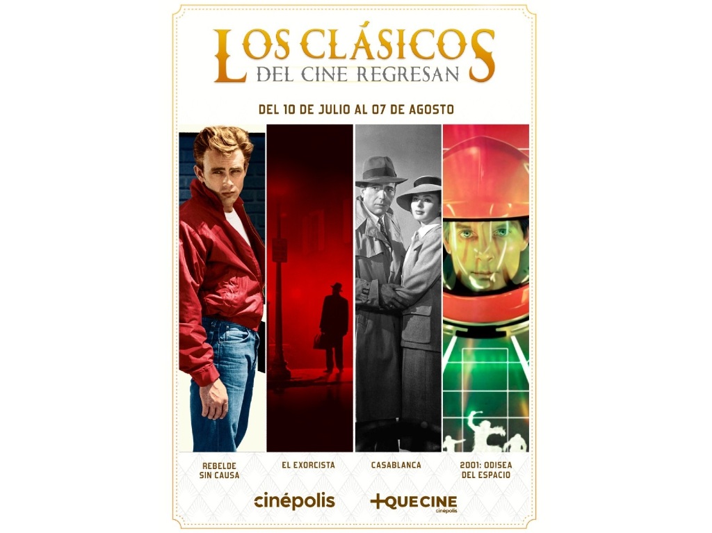 Ciclo: Clásicos del cine regresan a Cinépolis