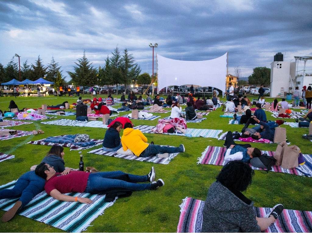 Cine camping y picnic en Teotihuacán en la nueva normalidad