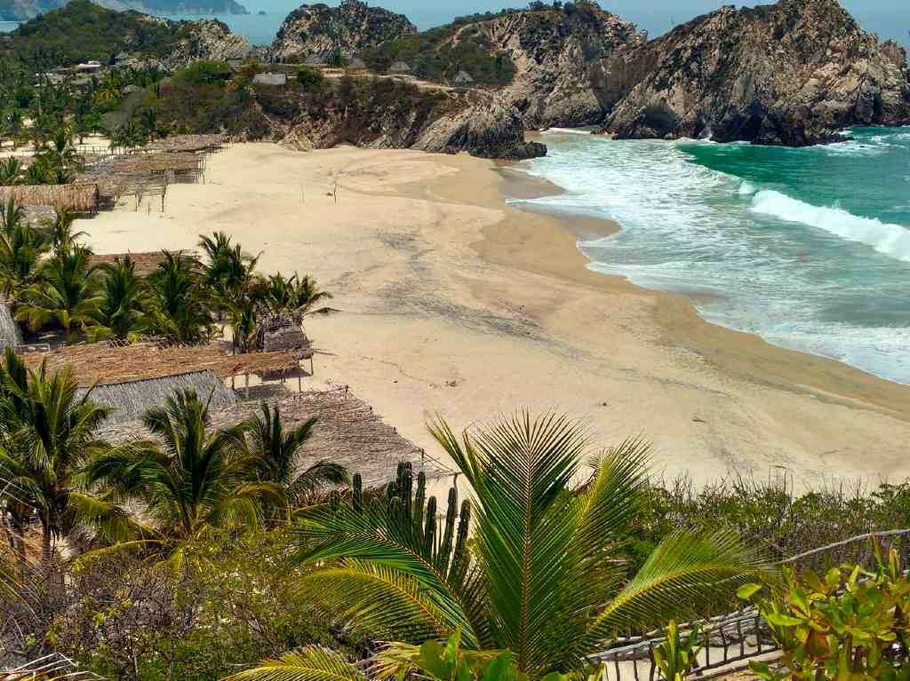 las playas de Michoacán Maruata