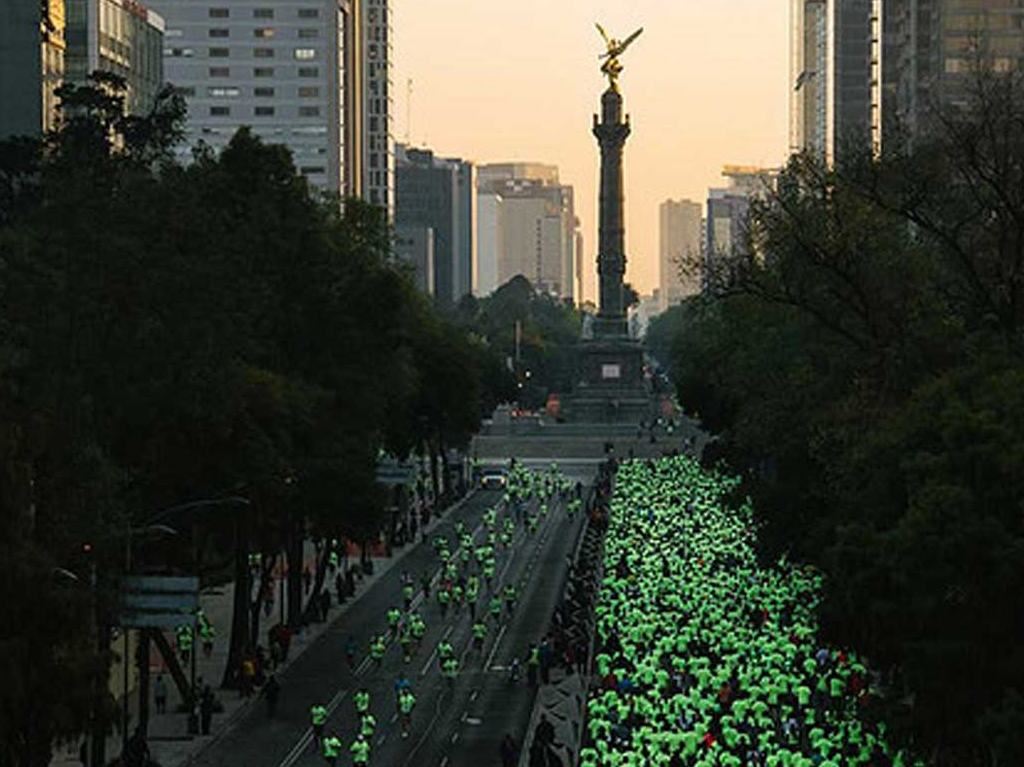 Maratón de la Ciudad de México ángel