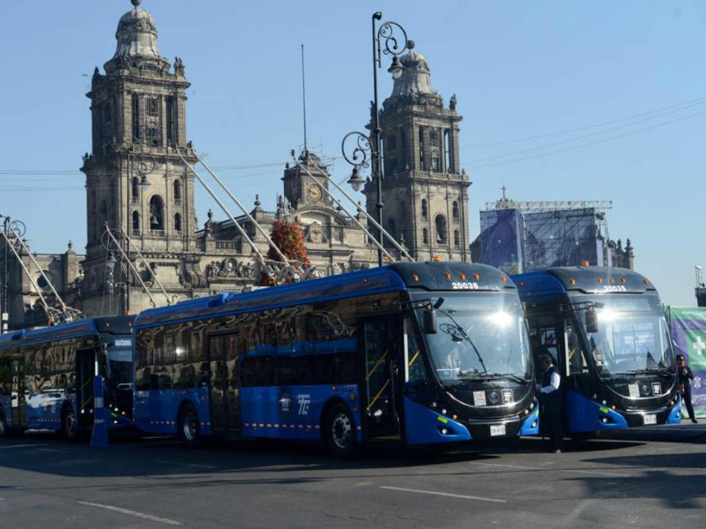 nuevos trolebuses en cdmx