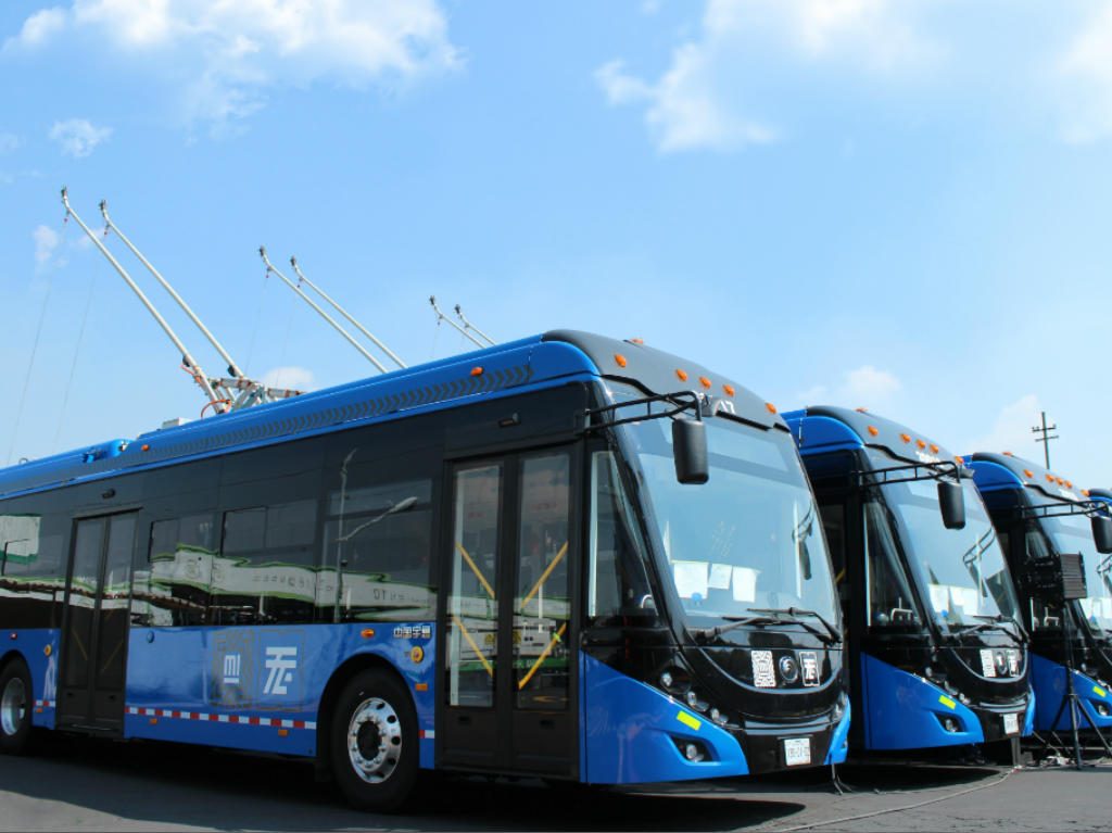 trolebuses nuevos en cdmx