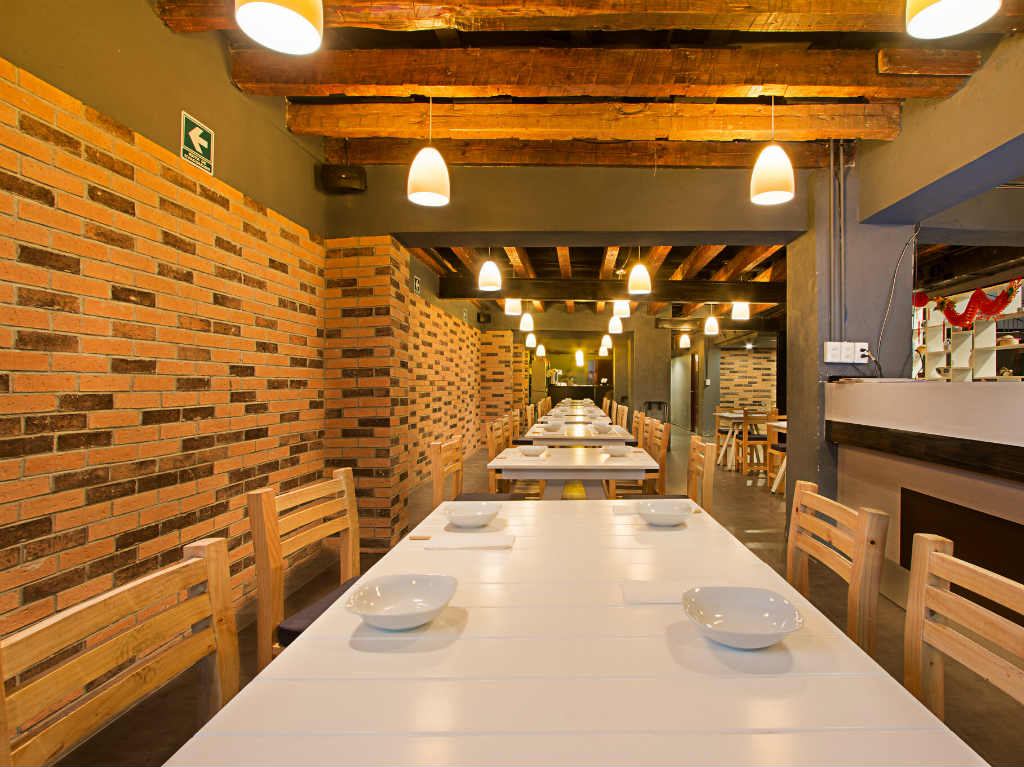 medidas en los restaurantes
