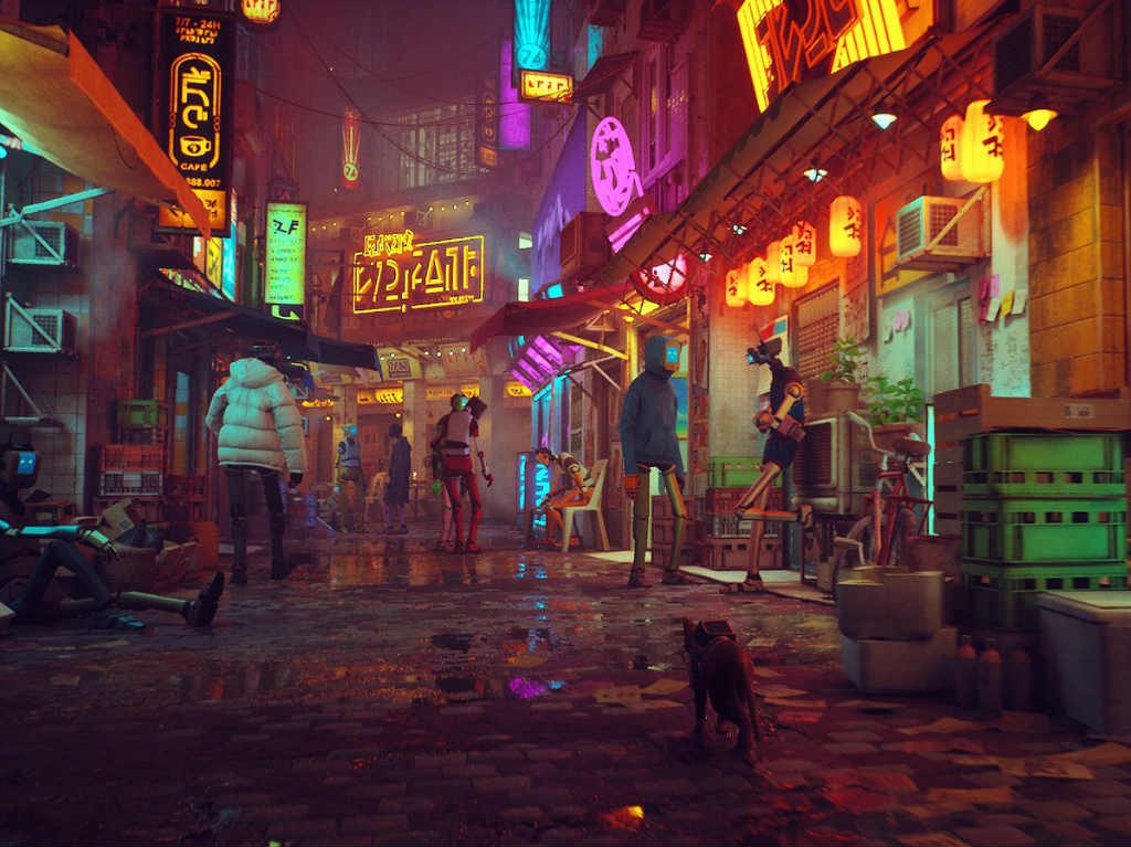 stray videojuego ps5 gato