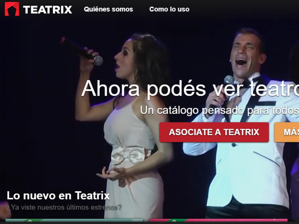 teatro por streaming plataforma