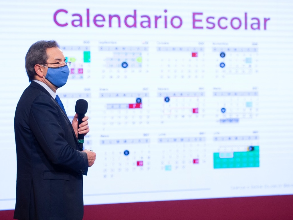 Mira el calendario escolar 2020-2021 presentado por la SEP