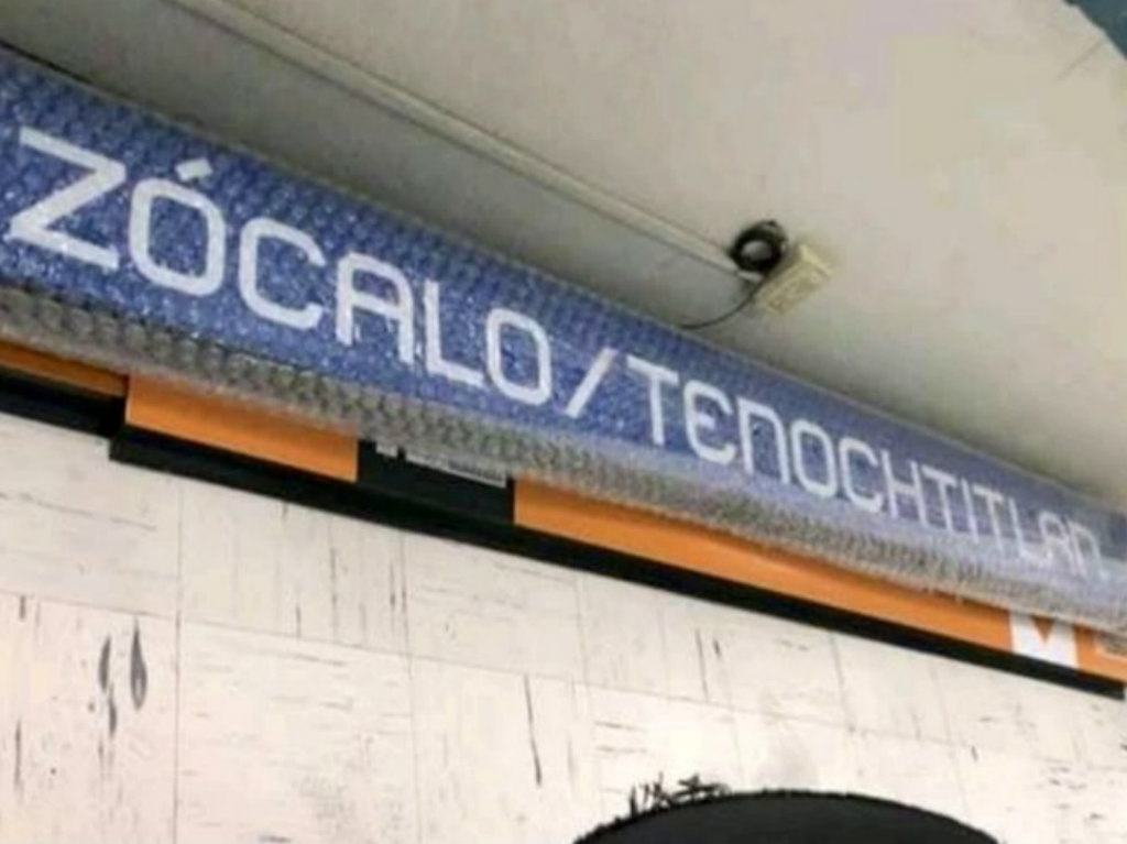 Estación Zócalo del Metro CDMX ahora también se llamará Tenochtitlan