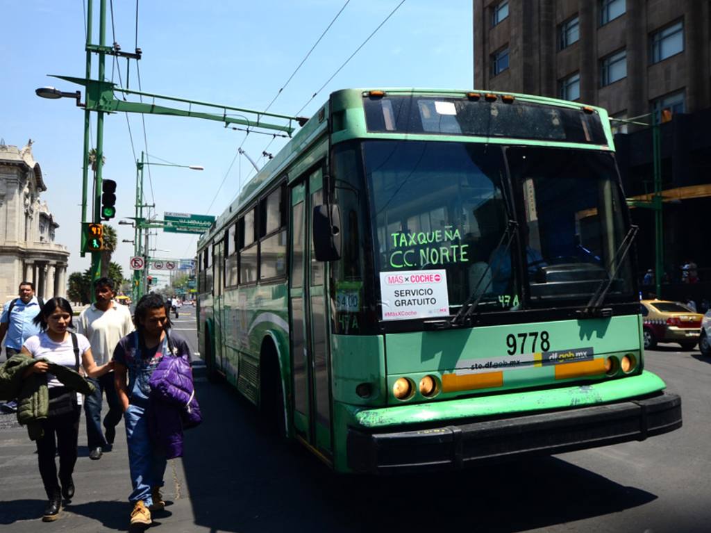 choferes de transporte público vialidad