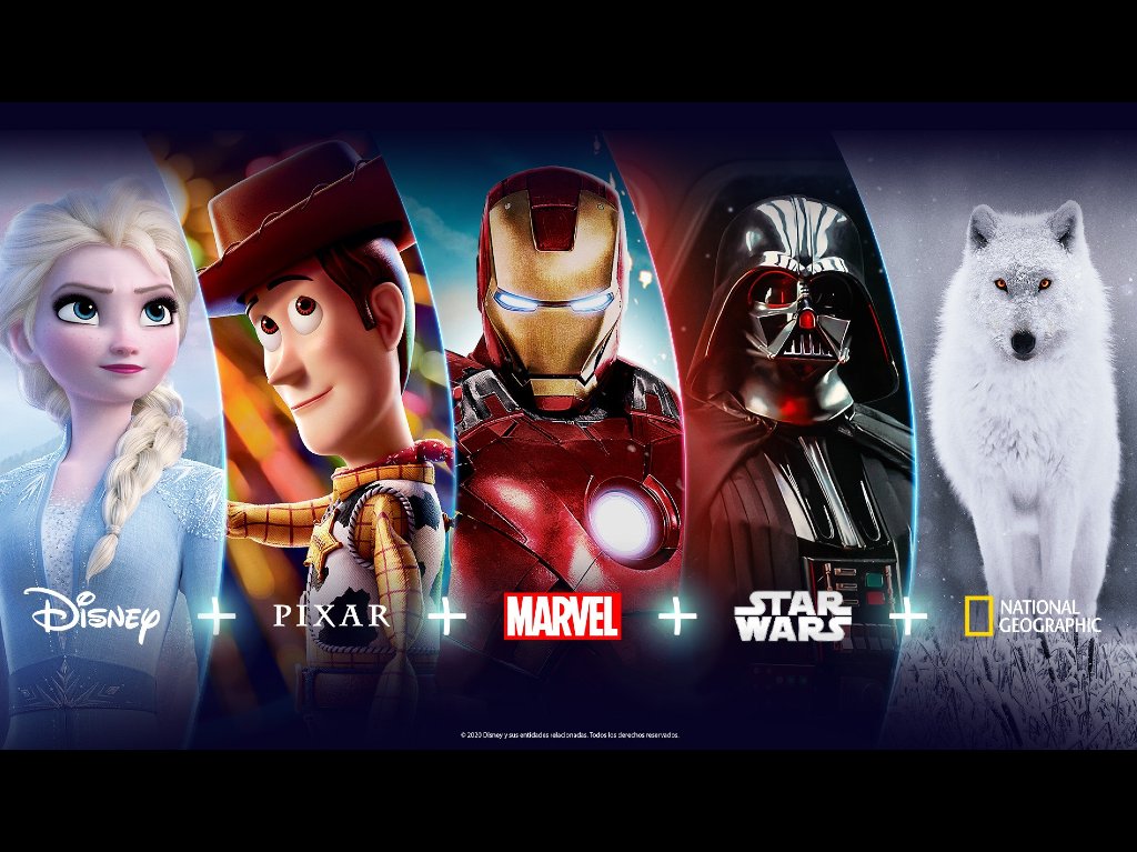 Contenido exclusivo que está disponible en Disney+