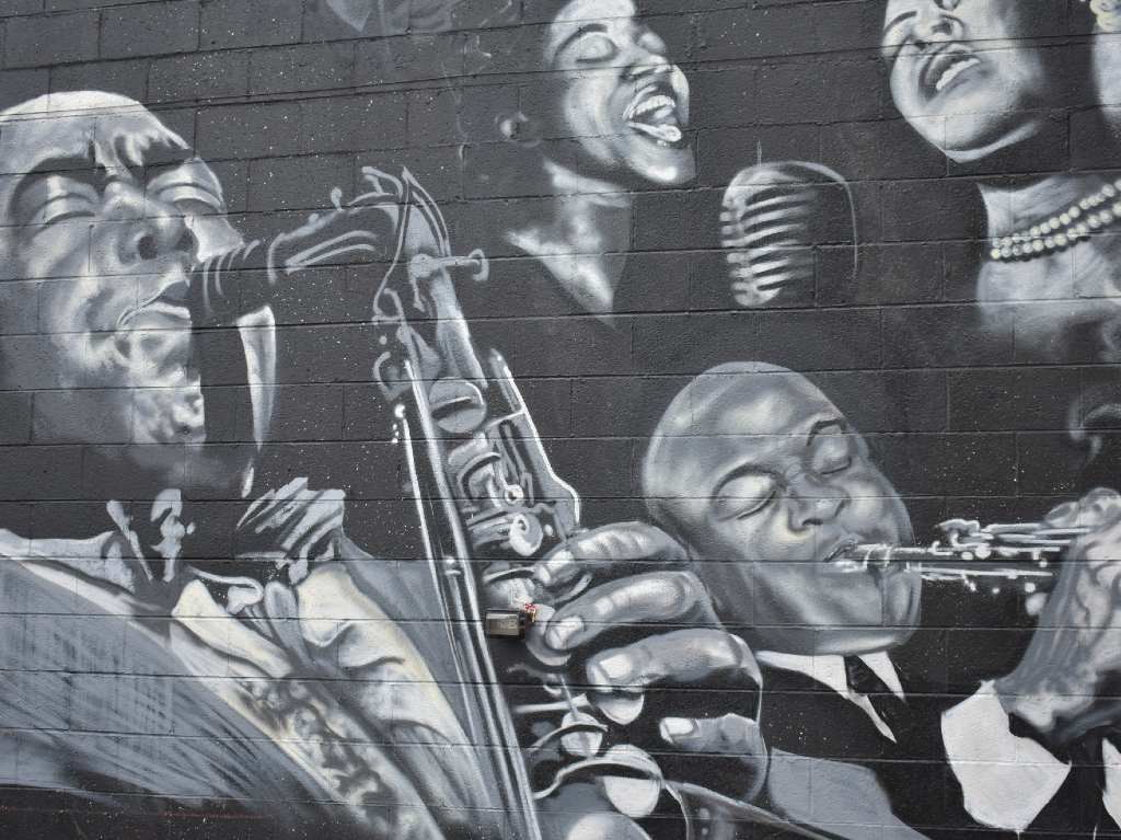 Festival Internacional de Hot Jazz mural