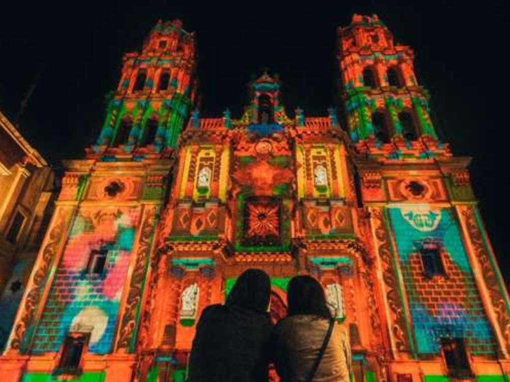Fiesta de Luz en San Luis Potosi mapping