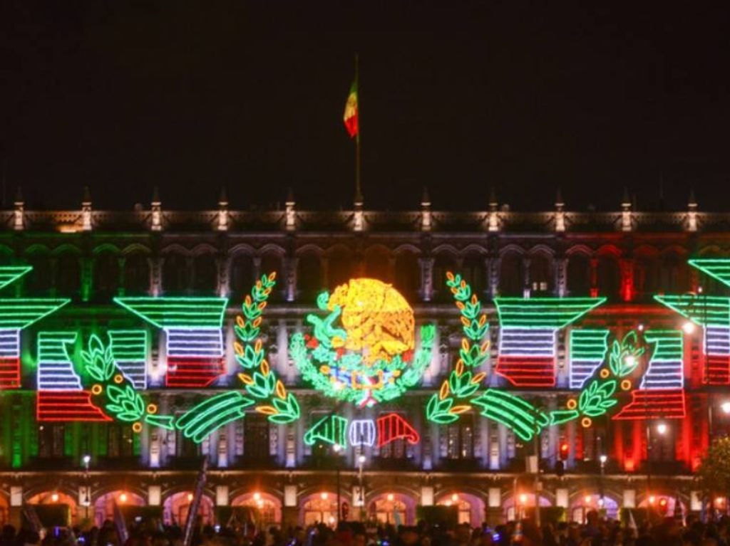 Grito de Independencia en CDMX Zócalo