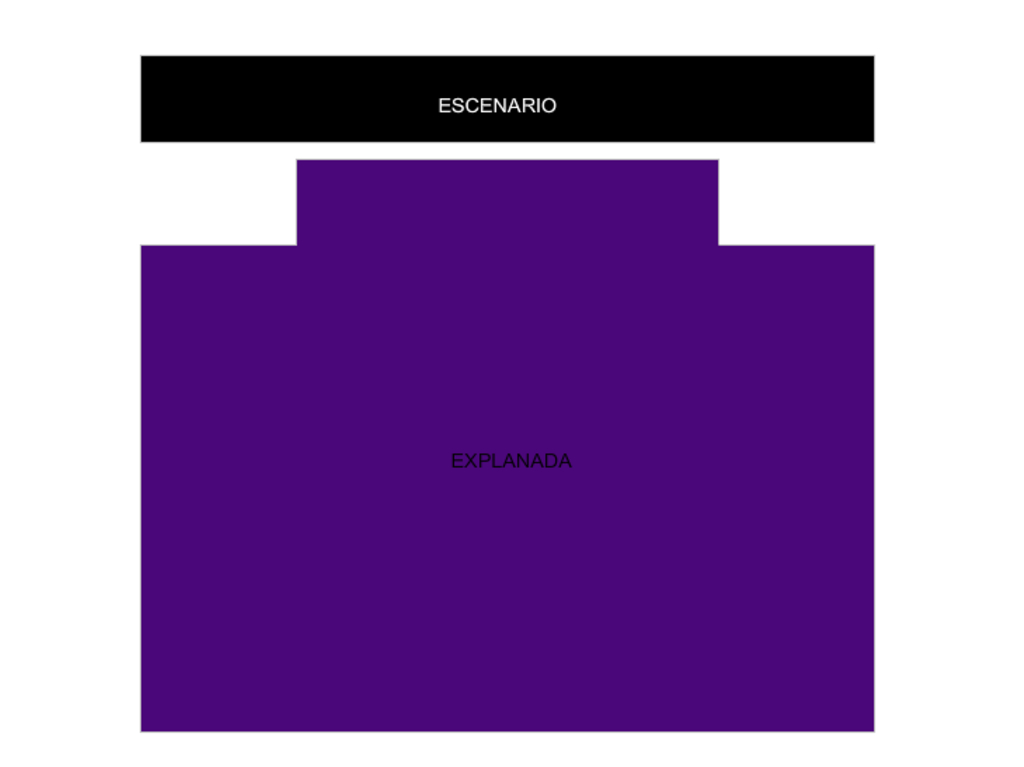 Mapa del autocinema Cinemex