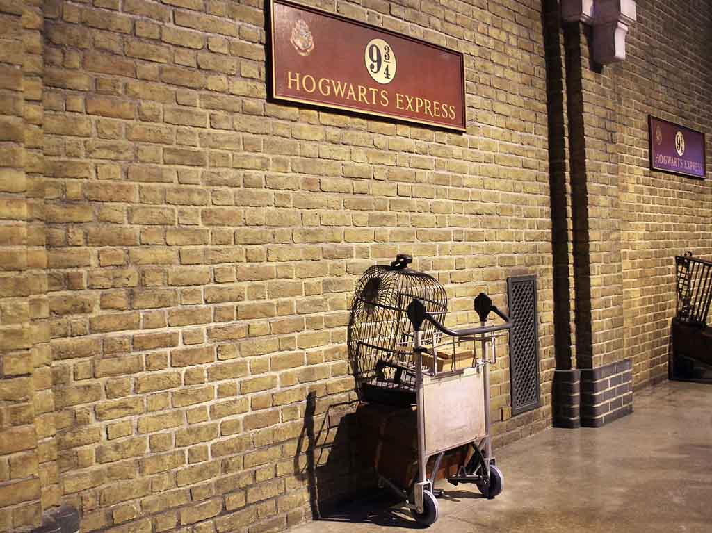 Regreso a Hogwarts, plataforma 9 3/4