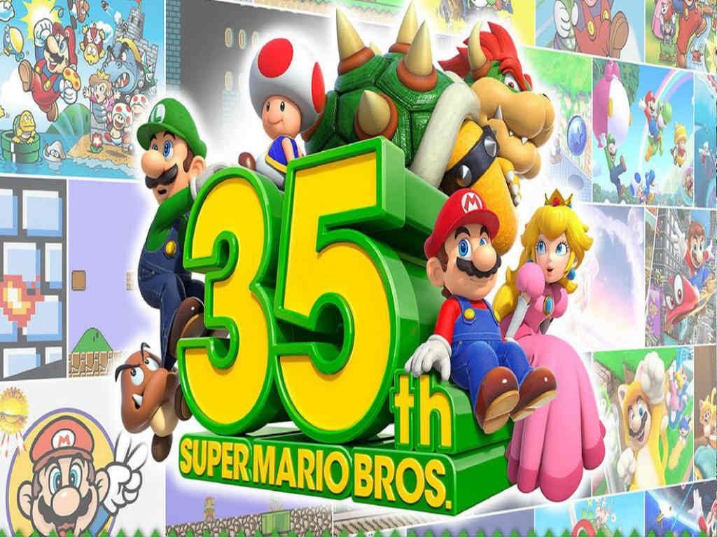 35 aniversario de Mario Bros