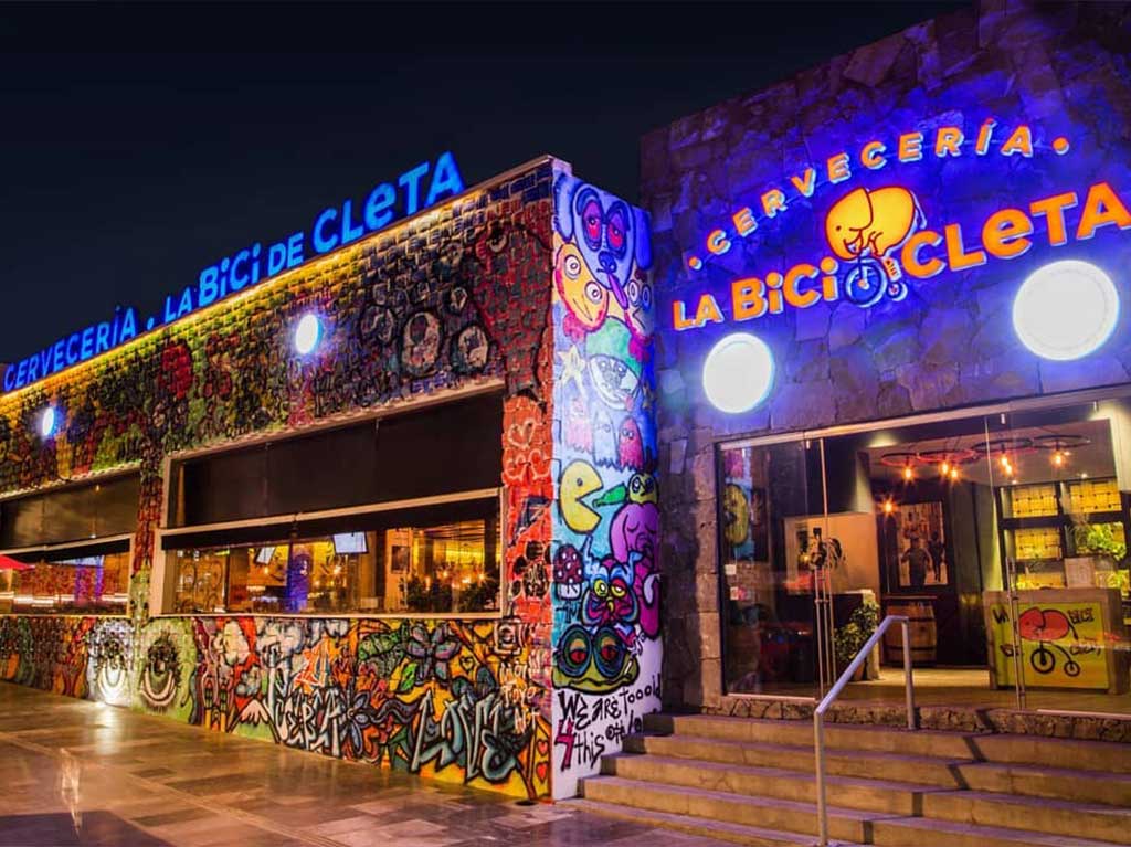 La Bici de Cleta Puebla, un bar de cervezas y cocteles