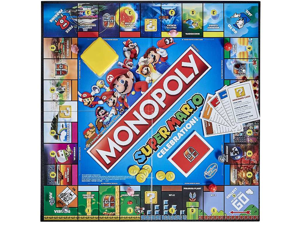 Celebra 35 aniversario de Super Mario Bros con Monopoly