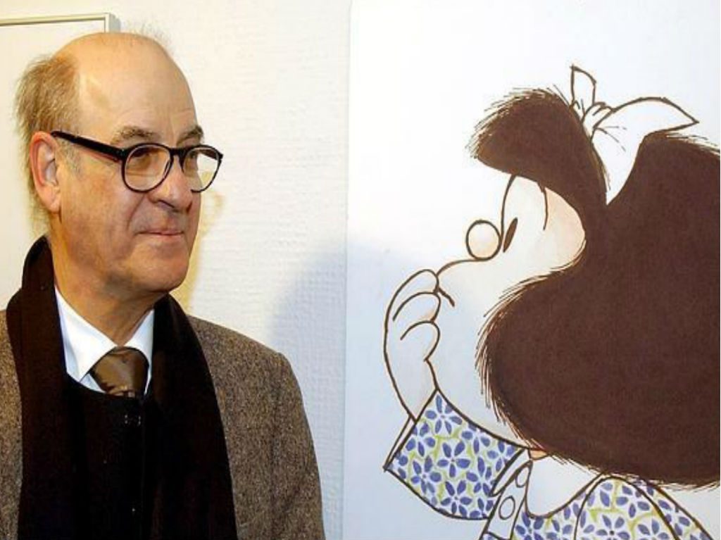 Falleció el caricaturista “Quino”, creador de Mafalda