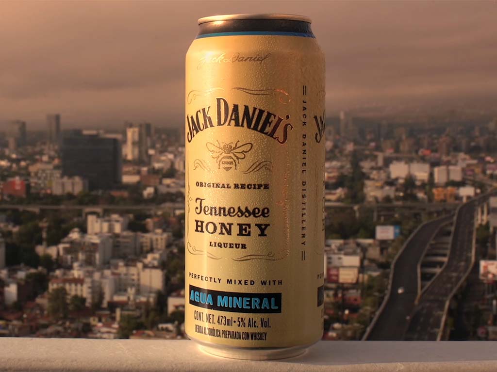 Jack Daniels Honey Mineral: un coctel en lata con miel y mineral