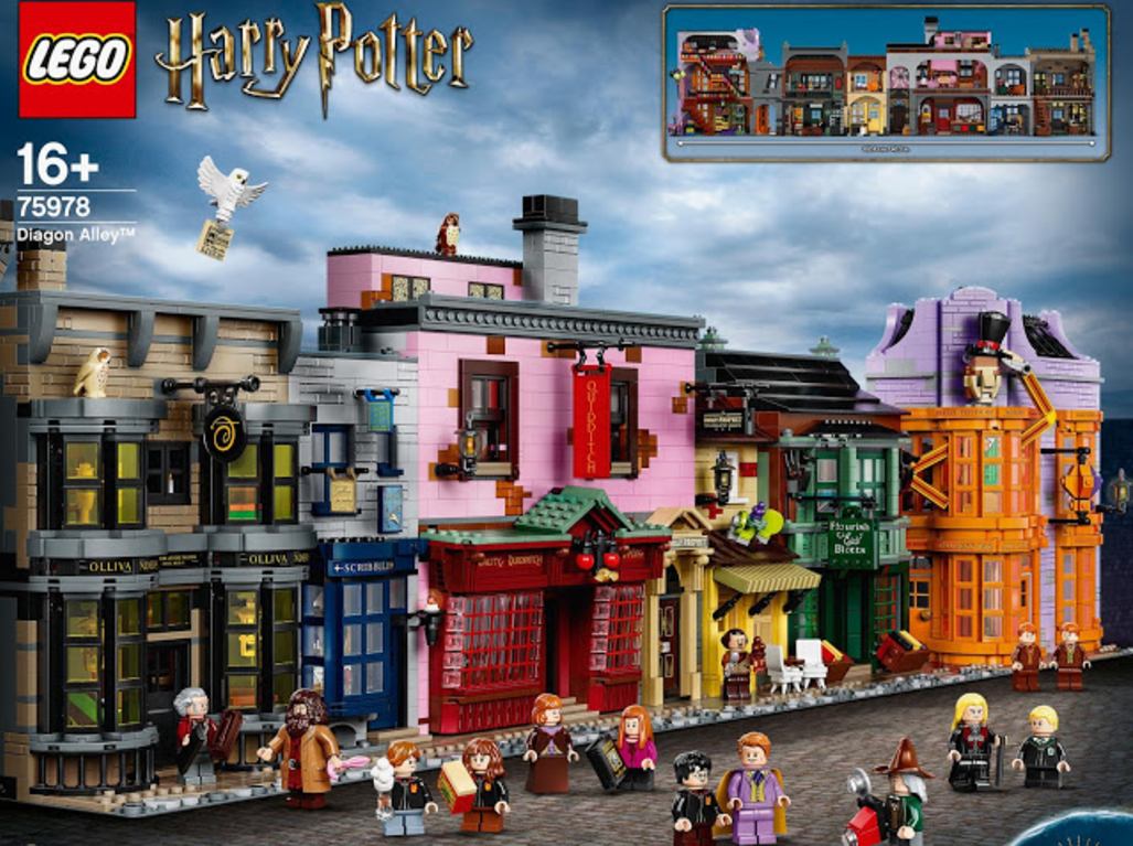 Conoce el nuevo LEGO Callejón Diagon de Harry Potter