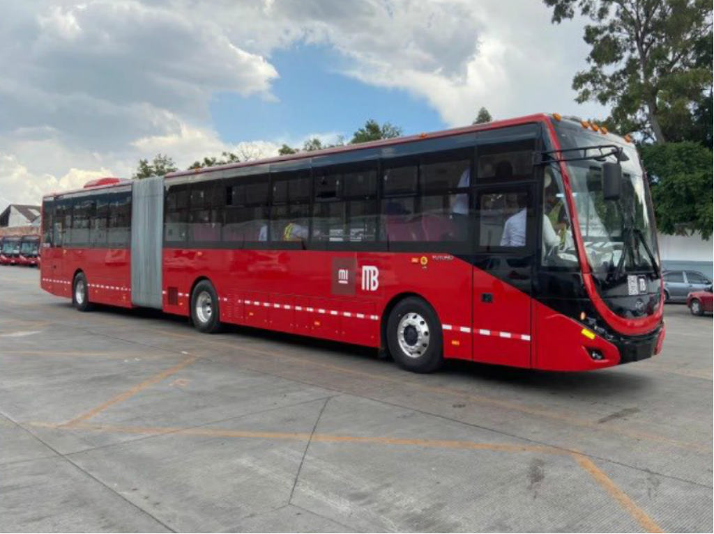 el primer metrobus electrico en cdmx