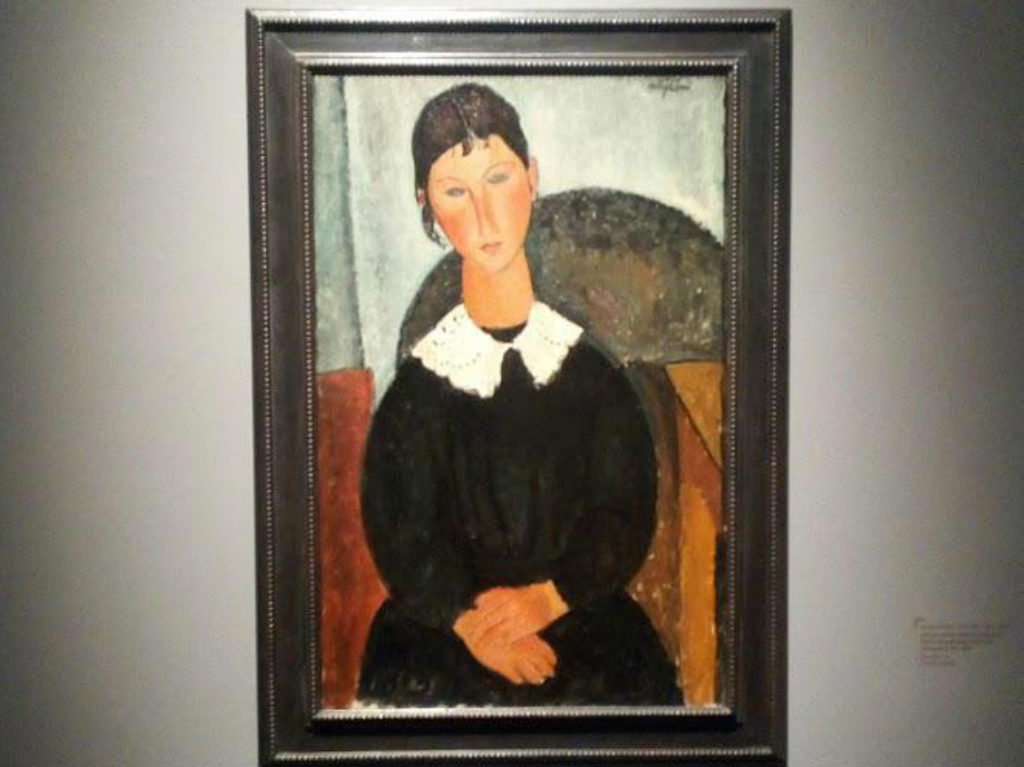 modigliani en bellas artes